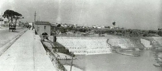 Azud de la acequia de Rovella