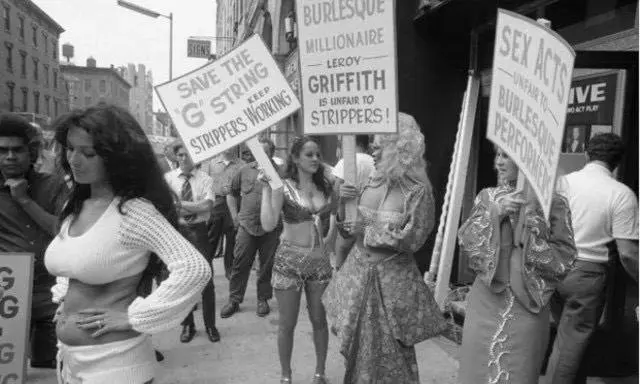 Strippers' Protest