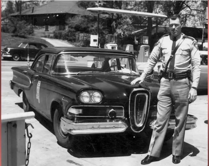 Edsel Mississippi police car