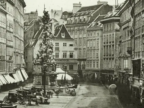 View down the Graben