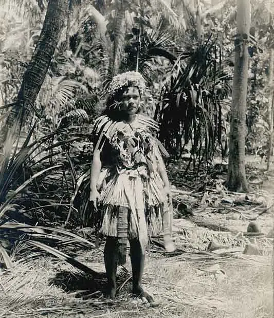 Woman on Funafuti