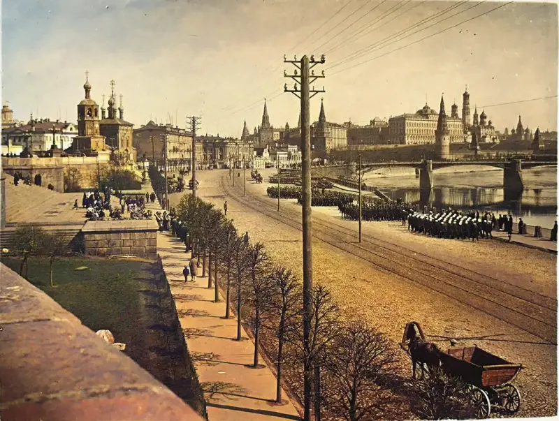 View of the Kremlin and the Church of Commendation