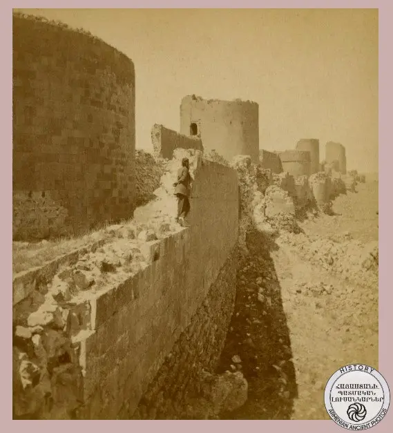 The northern enclosures of the city of Ani