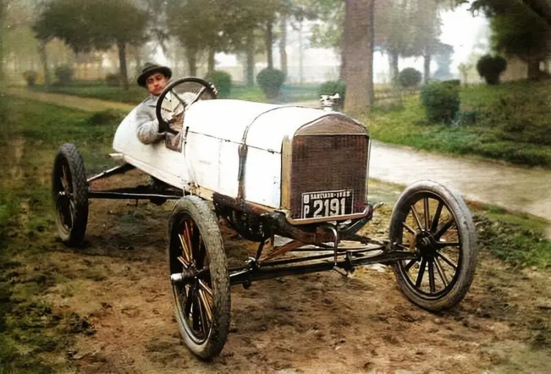 Paseo en auto por el Parque Forestal