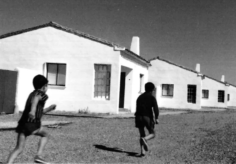 Pueblo de colonización.