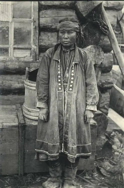 Portrait of a Woman in Krasnoyarsk Territory
