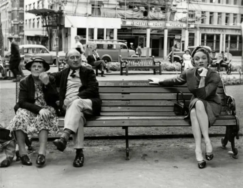 Marlene Dietrich in London