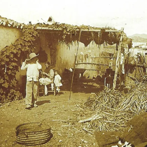 Chozas de pescadores
