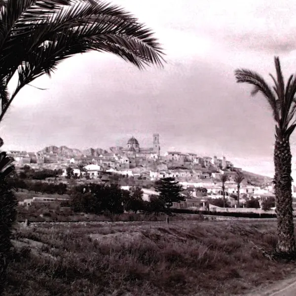 Desde la carretera Nacional 332