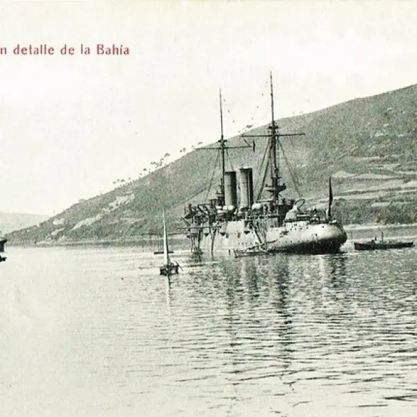 Ferrol un detalle de la bahía