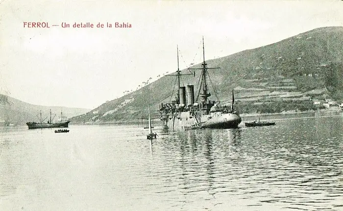 Ferrol un detalle de la bahía