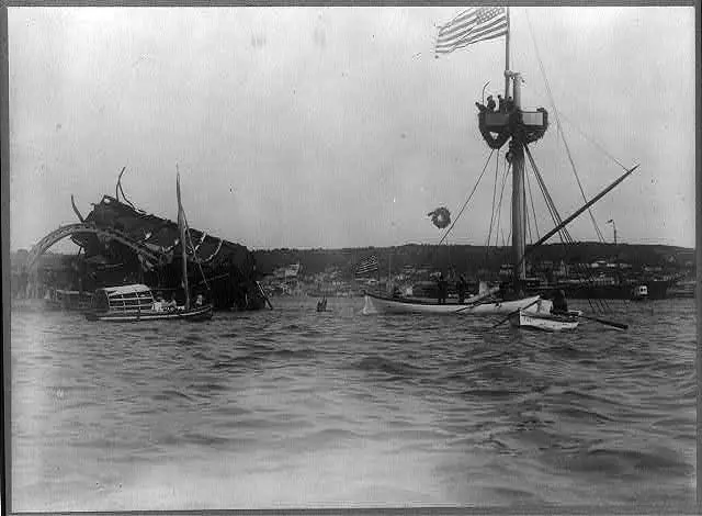 Destruction of "Maine"