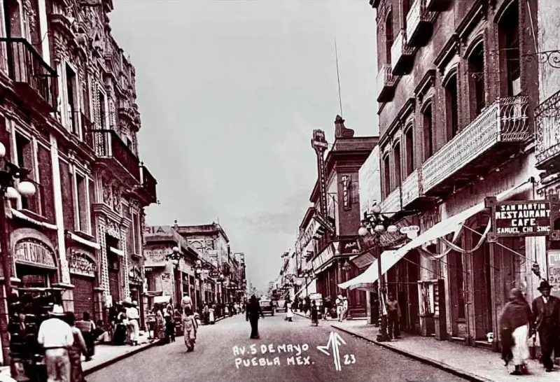 CALLE 5 DE MAYO DE SUR A NORTE 