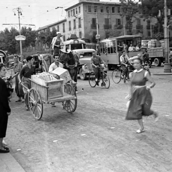 Calle Xàtiva en los 40