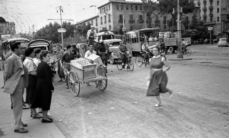 Calle Xàtiva en los 40