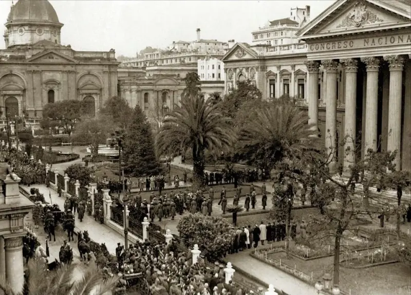Santiago se viste de gala para la apertura del Congreso