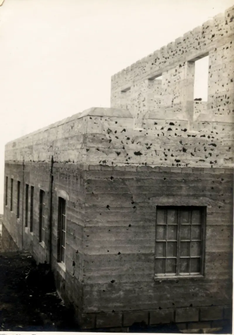 Construcción Cuartel Guardia Civil de Los Sauces.