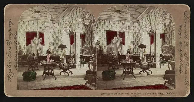 Interior of one of the finest houses 