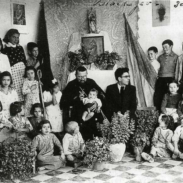 Grupo de alumnos de la escuela
