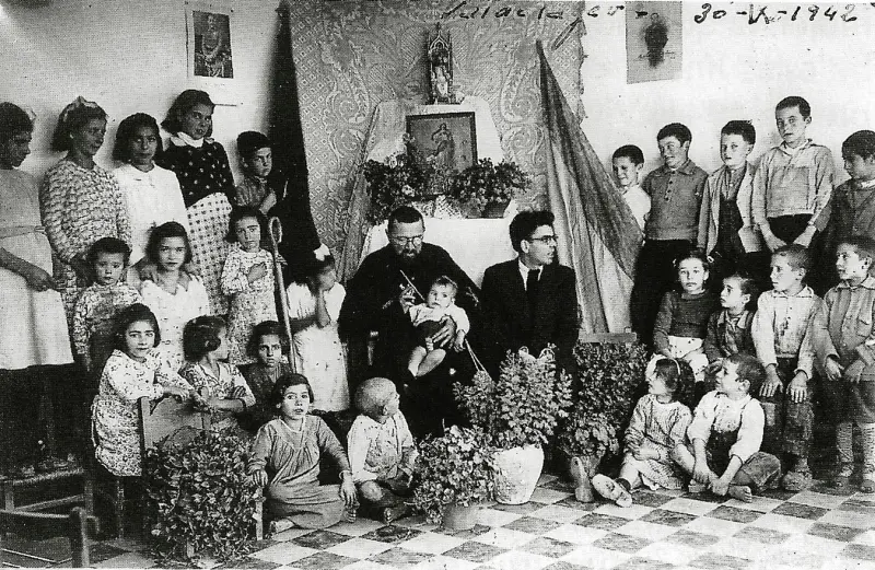 Grupo de alumnos de la escuela