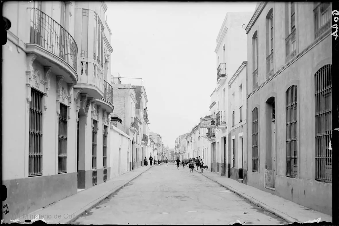 Vista de la Calle Menacho.