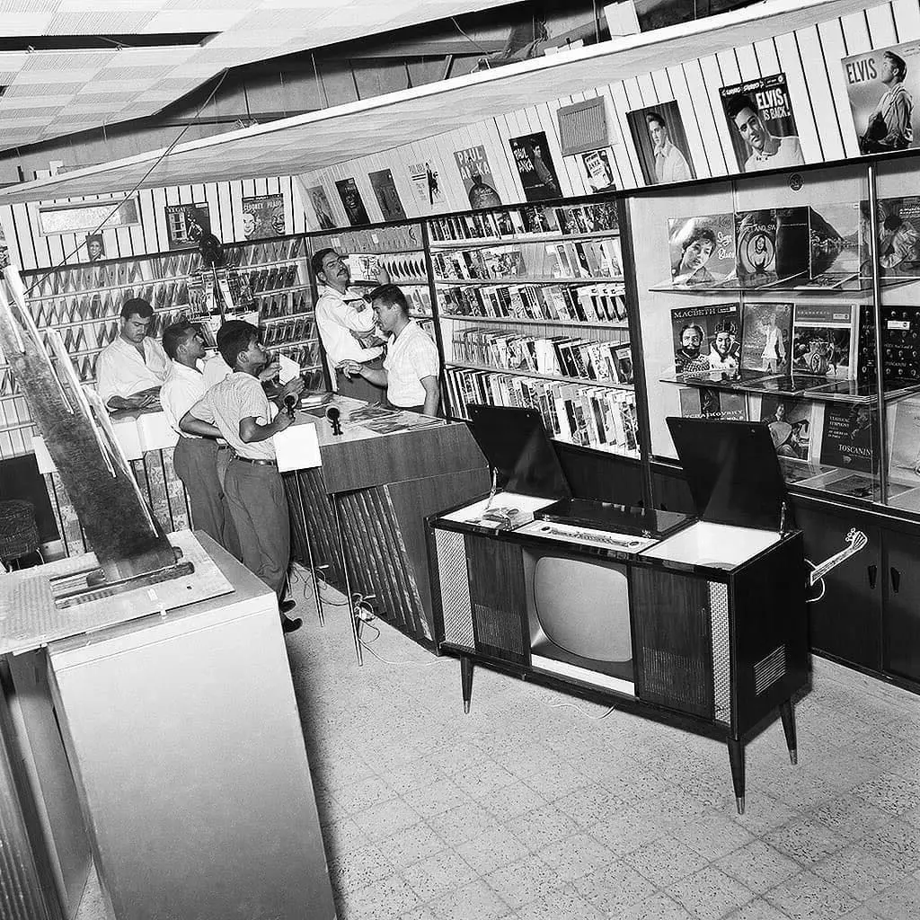 A music shop in Kuwait