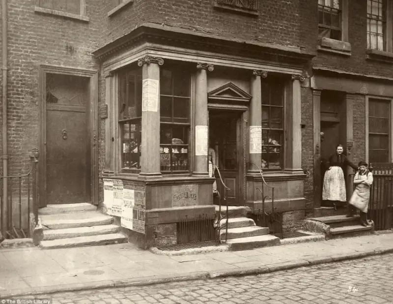 Henry Dixon and Son’s shop in Macclesfield Street, Soho