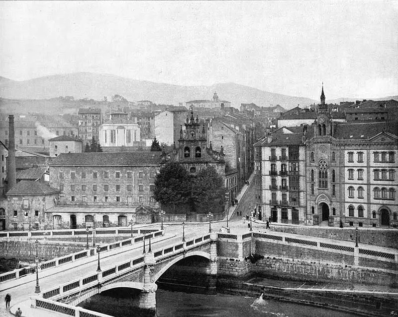Puente y convento de la Merced
