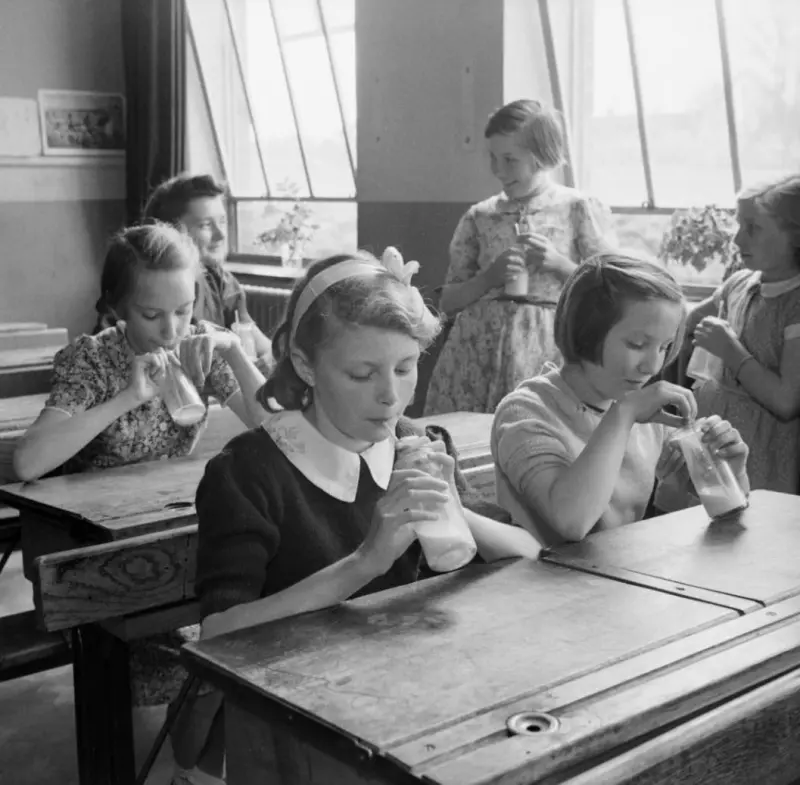 Girls at Baldock County 