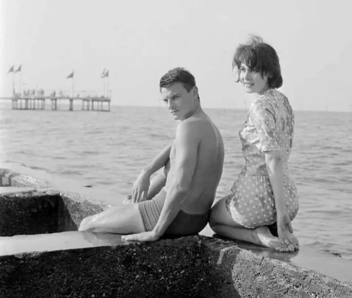 Andrey Tarkovsky and Valentina Malyavina at the Venice Film Festival