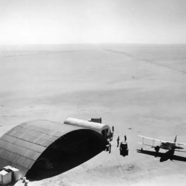 Kuwait International Airport in 1948.
