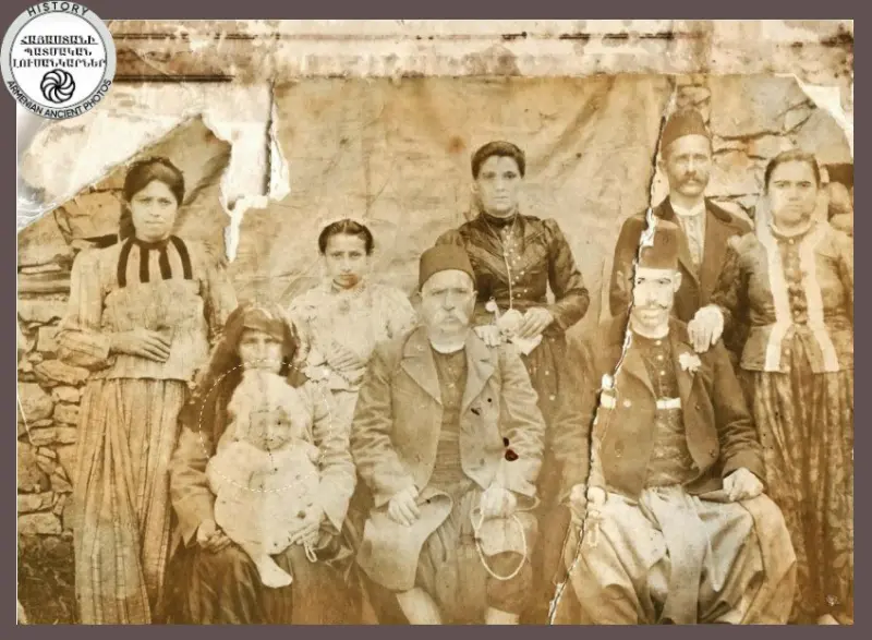 The Sargsyan family in Kutahya, Tavshanli