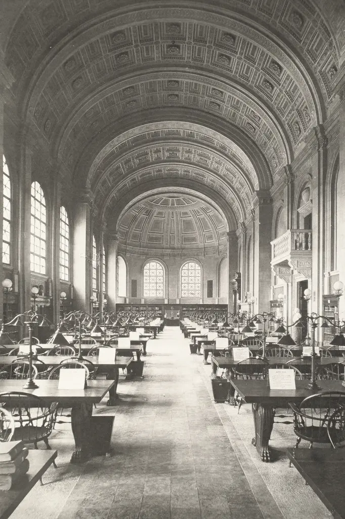 Bates Hall, Boston Public Library 