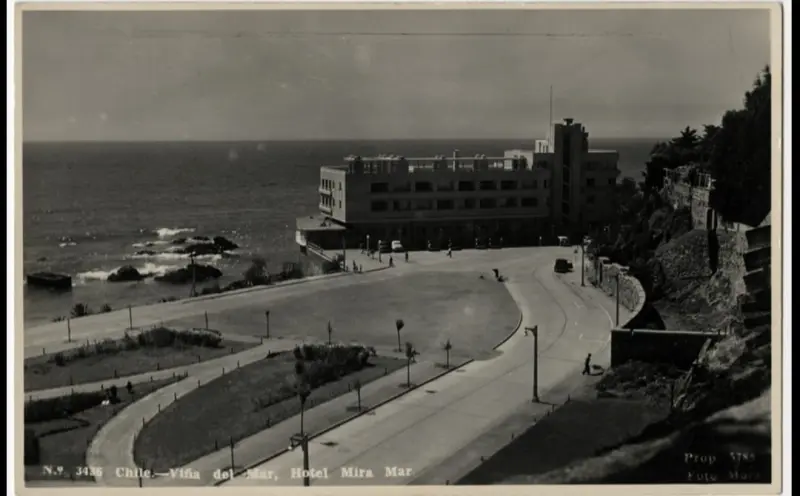 Hotel Miramar antes de ser demolido