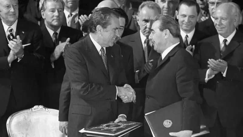 First Official Visit of Richard Nixon to Moscow