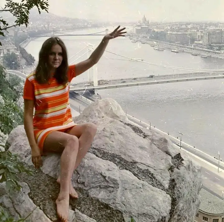 Hungarian Girl by the Danube