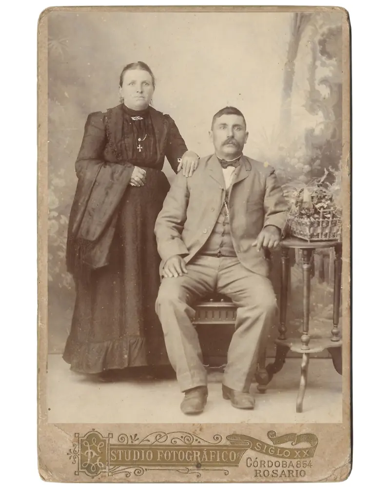 Retrato de Lucas Grieco y Constantina Parrego