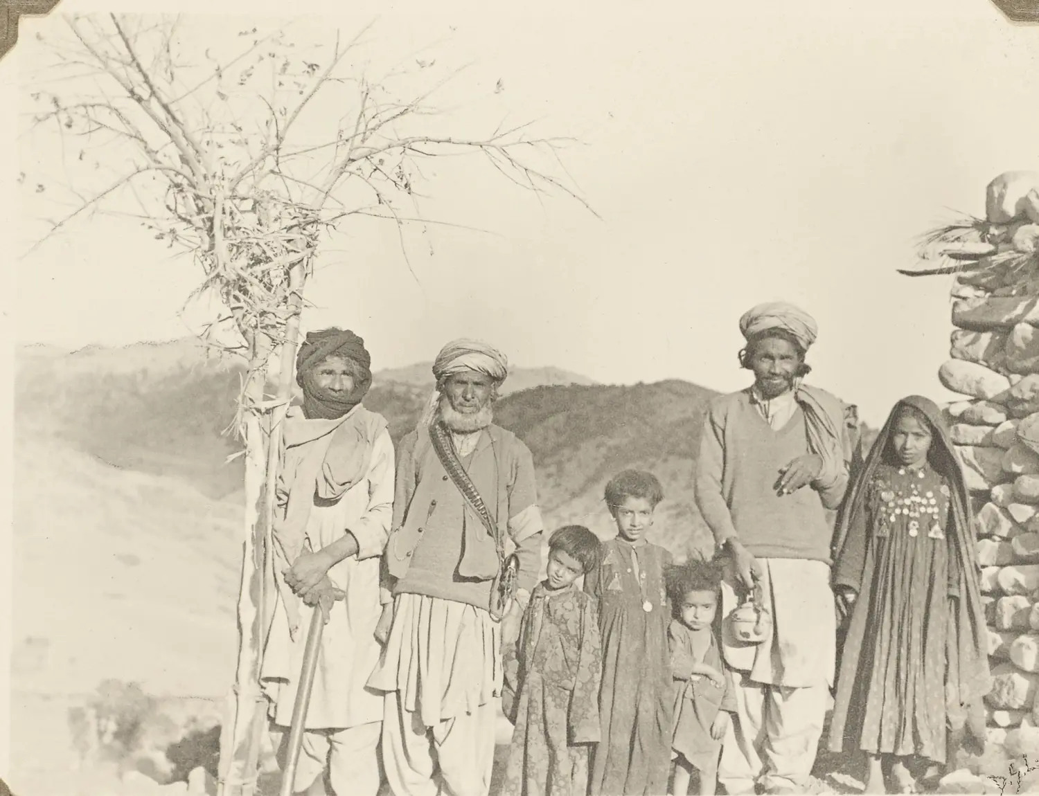 A Pashtun family A Pashtun family