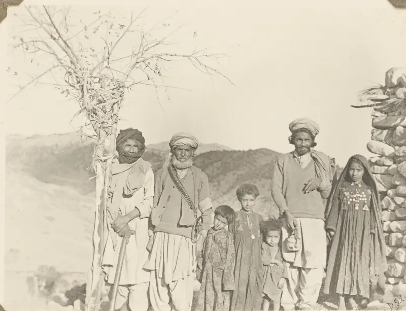 A Pashtun family