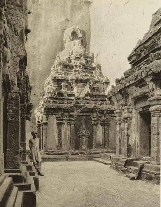 Shrine in the Kailasa Temple
