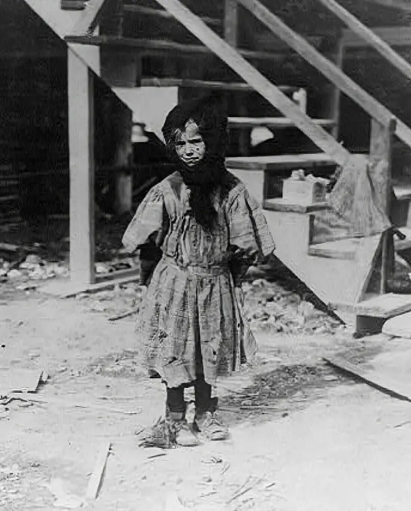 7 year old oyster shucker.