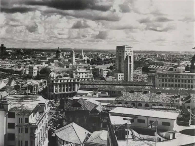 Skyline of Singapore (Raffles Place)