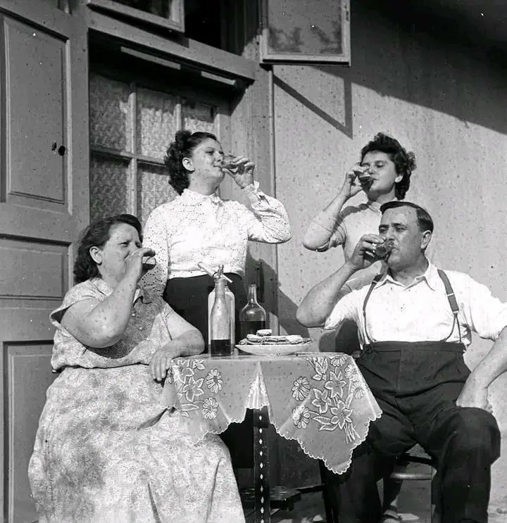 A photo taken in Hungary, circa 1940