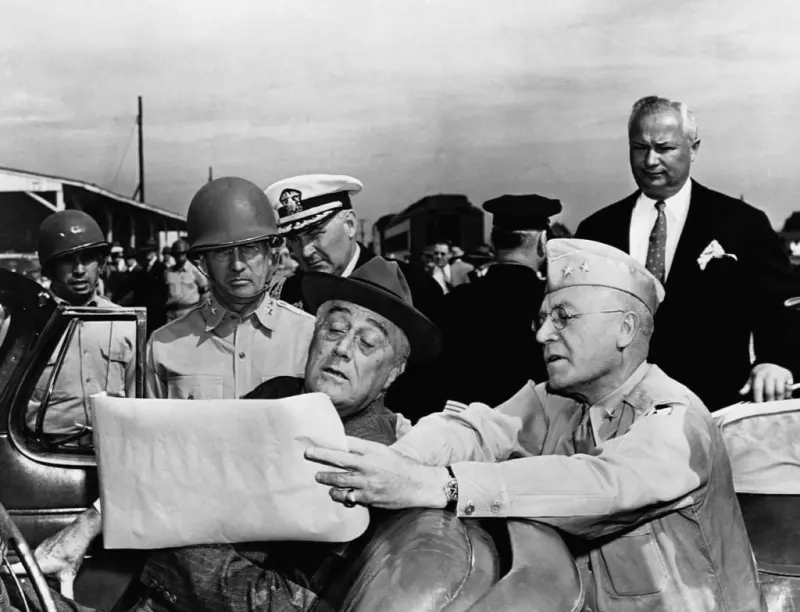 President Roosevelt at Camp Shelby