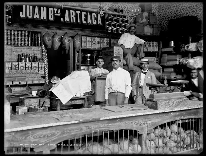 Tienda de abastos. 
