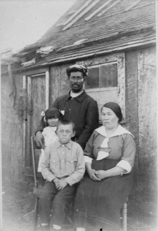 Family from the Commander Islands