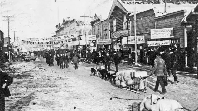 The discovery of gold 