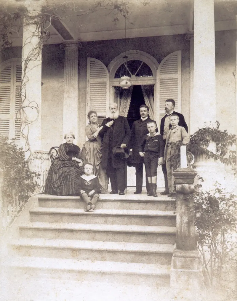 The last picture of the imperial family in Brazil