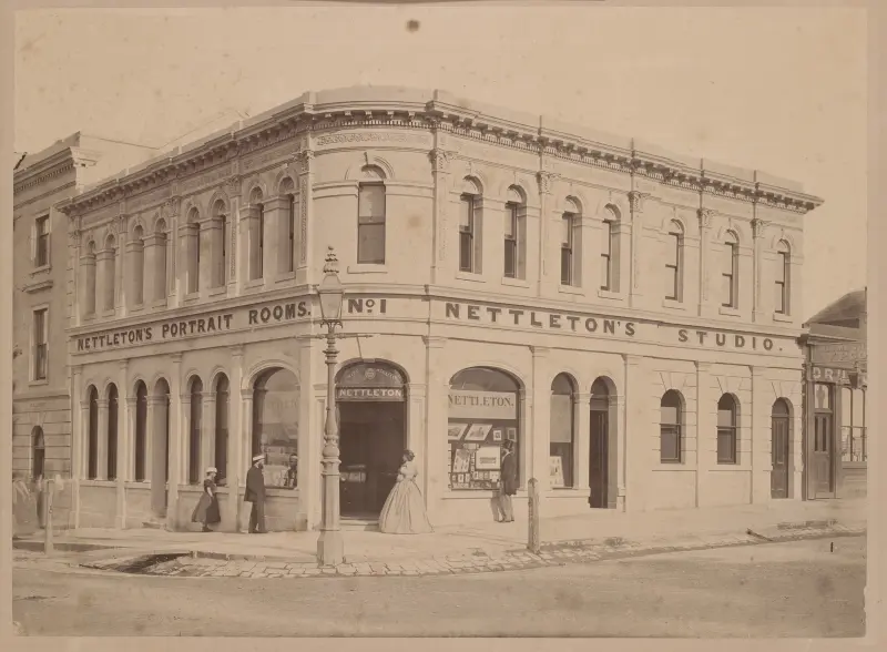 Nettleton's Portrait Rooms and Studio, 1 Madeline Street