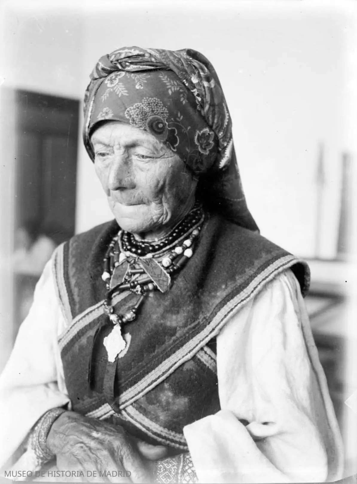 Retrato de la tí Rusiña.